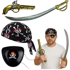 uniwersalny-kostium-pirata-bandana-pistolet-miecz-opaska-przebranie-piraci