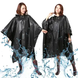 plaszcz-przeciwdeszczowy-peleryna-z-kapturem-poncho-pcv-unisex-czarny