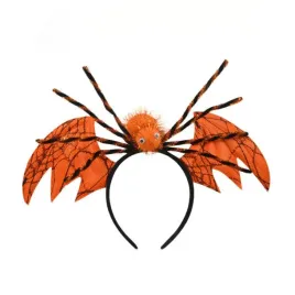opaska-na-glowe-pajak-ze-skrzydlami-przebranie-karnawal-halloween-pomarancz