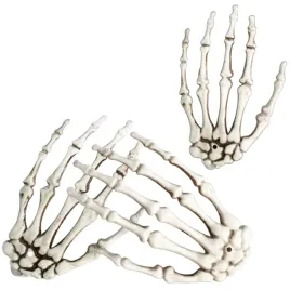 duza-sztuczna-dlon-dlonie-kosciotrupa-kosc-dekoracja-halloween-komplet-2szt