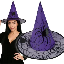 kapelusz-czarownicy-z-pajakami-czapka-wiedzmy-karnawal-halloween-fioletowy