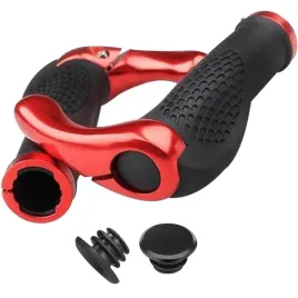chwyty-kierownicy-ergonomiczne-rogi-gumowe-rowerowe-aluminiowe-czerwone