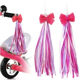 wstazki-na-kierownice-akcesoria-do-roweru-dla-dziewczynki-z-kokardka-rozowe