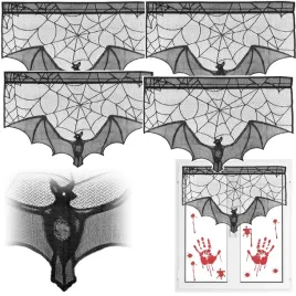 4x-zaslona-dekoracyjna-firanka-okno-drzwi-nietoperz-halloween-ozdobna