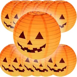 10x-lampion-papierowy-led-dynia-halloween-swiecacy-dekoracja-25-cm-zestaw