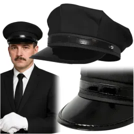 czapka-szofera-z-daszkiem-kierowca-policjant-kostium-halloween-czarna