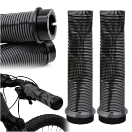 chwyty-rowerowe-do-kierownicy-amortyzujace-antyposlizgowe-gumowe-szare