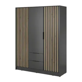 szafa-bella-trzydrzwiowa-uchylna-w-kolorze-grafit-lamele