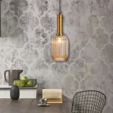 lampa-pomaranczowa-ryflowana-frezowana-retro-wiszaca-tuba-zlota-app458-e27-zasilanie-sieciowe