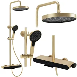 zestaw-prysznicowy-zloty-szczotkowany-natryskowy-farel-natynkowy-nowoczesny