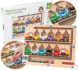tablica-magnetyczna-montessori-labirynt-drewniany-nauka-kolorow-i-liczenia