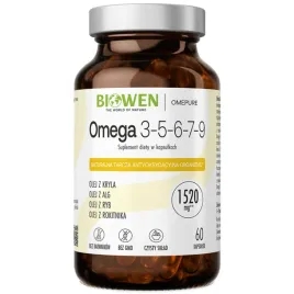 biowen-omega-3-5-6-7-9-x-60-kaps-krazenie-trawienie-odpornosc-uroda