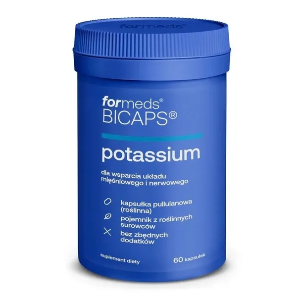 ForMeds Bicaps Potassium kapsułki 60 szt. Potas SERCE