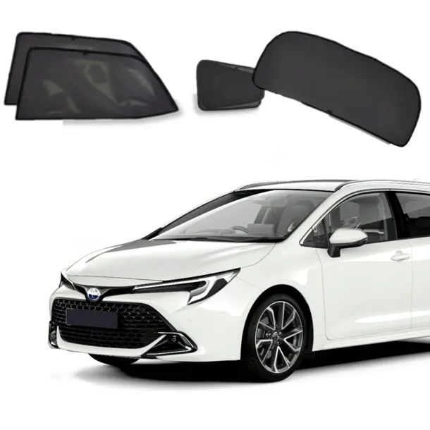 Zasłony na magnesy przeciwsłoneczne dopasowane Toyota Corolla XII 12 kombi