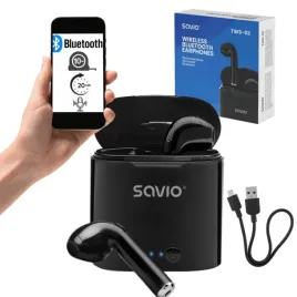 sluchawki-bezprzewodowe-douszne-bluetooth-5-0-edr-savio-tws-02-mikrofon