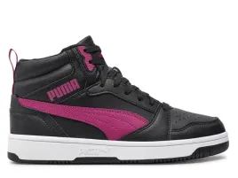 puma-buty-rebound-v6-mid-wtr-jr-black-pink-white