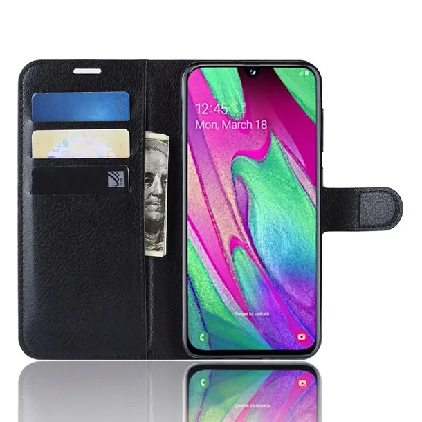 etui-portfel-litchi-case-do-samsung-galaxy-a40-kolor-czarny