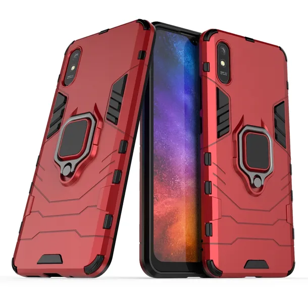 etui-do-xiaomi-redmi-9a-spacecase-x-ring-pancerne-kolor-czerwony