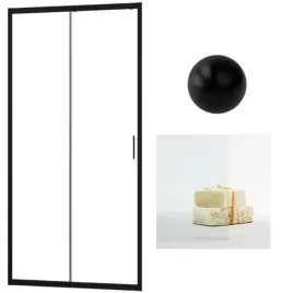 drzwi-prysznicowe-radaway-alienta-black-dwj-100x190-przejrzyste