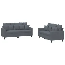 sofa-aksamitna-2-osobowa-140cm-ciemnoszara