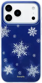 scorpify-swiateczne-etui-magsafe-iphone-17-pro-mocne-granatowe-w-sniezynki