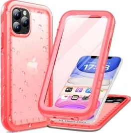 cozycase-etui-wodoodporne-360-do-iphone-11-pro-ip68-pol-matowe-rozowe