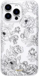 scorpify-etui-magsafe-do-iphone-16-pro-mocne-bezbarwne-w-czarne-kwiaty