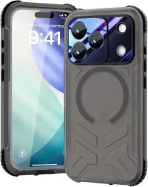 beeasy-etui-wodoodporne-magsafe-360-do-iphone-17-pro-pol-matowe-szare