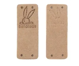 naszywka-wszywka-metka-zamszowa-handmade-krolik-capuccino-50x20-mm