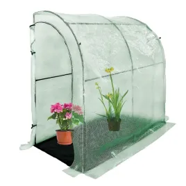 mini-tunel-foliowy-przyscienny-2x1x2m-folia-zielony-do-ogrodu-solidny