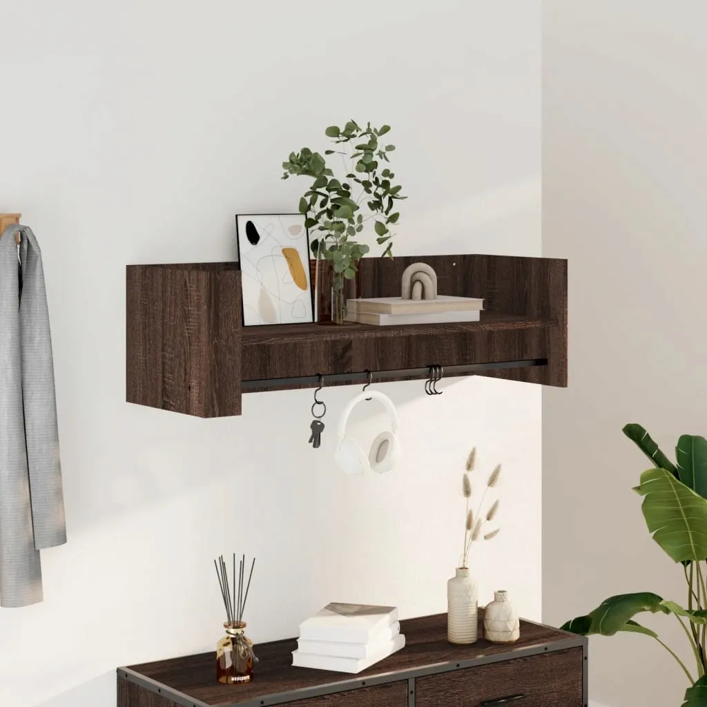 polka-scienna-brazowy-dab-100x35x305-cm
