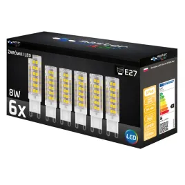 6x-zarowka-led-g9-8w-bialy-cieply-2700k-230v-500lm-do-zyrandoli