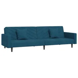 sofa-rozkladana-2-osobowa-aksamit-niebieska-220x845x69-cm