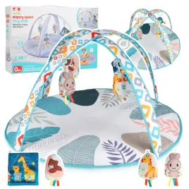 mata-edukacyjna-dla-niemowlat-2w1-z-palakami-ksiazeczka-i-zawieszkami-0m