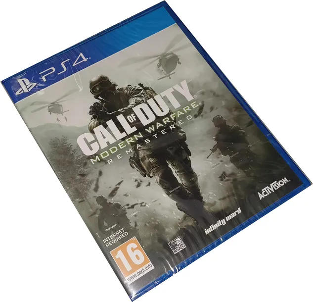 Call of Duty Modern Warfare Remastered COD / NOWA / PL / PS4