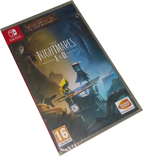 LITTLE NIGHTMARES I & II / NOWA / / SWITCH / 2 GRY / NA KARTDRIDŻU