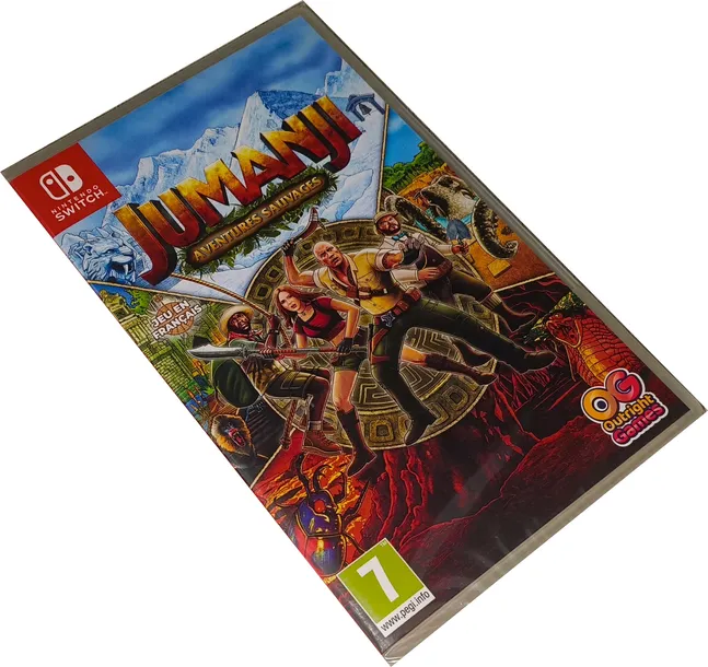 JUMANJI: DZIKIE PRZYGODY / WILD ADVENTURES / NOWA / PL / SWITCH / KARTRIDŻ
