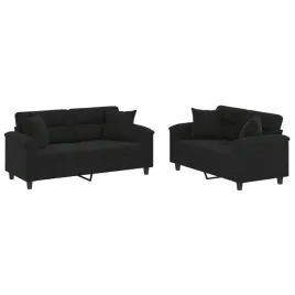 sofa-wypoczynkowa-2-osobowa-czarna-140-cm