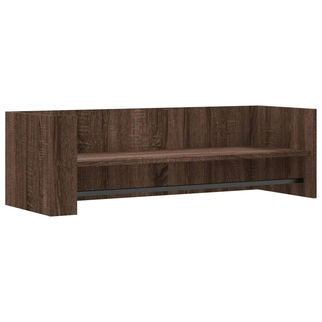 polka-scienna-brazowy-dab-100x35x305-cm