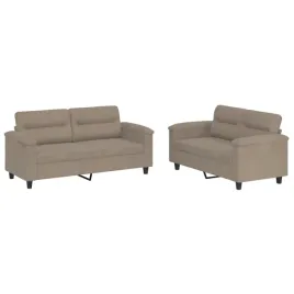 sofa-wypoczynkowa-2-osobowa-mikrofibra-taupe-140-cm