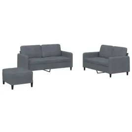 sofa-wypoczynkowa-aksamitowa-2-osobowa-140-cm-ciemnoszara