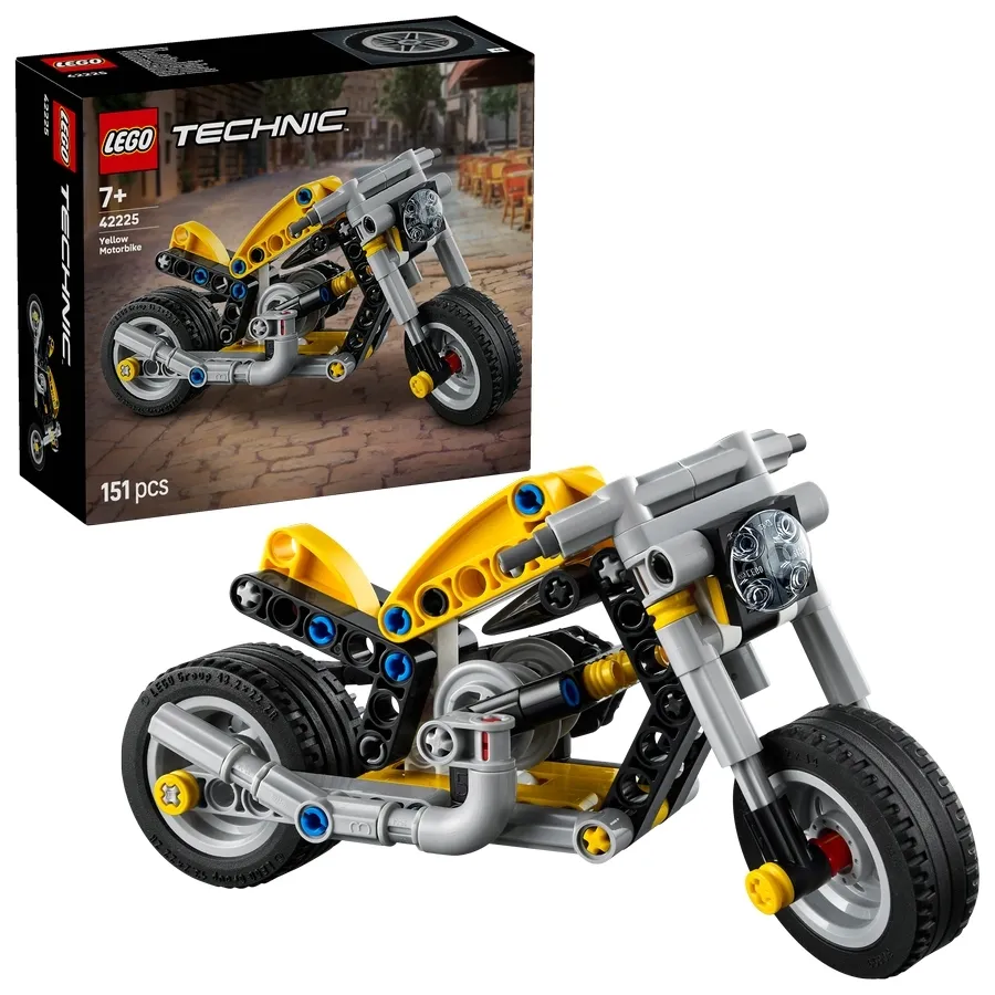 lego-technic-42225-zolty-motocykl