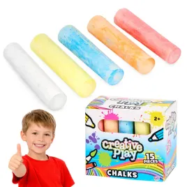 kreda-chodnikowa-dla-dzieci-5-kolorow-zestaw-15-kred-do-rysowania-na-dworze
