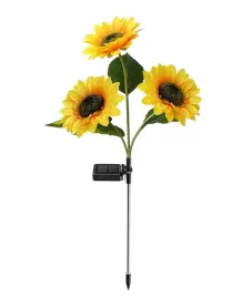 solarna-lampka-ogrodowa-3-sloneczniki-potrojna-led-ozdoba-wbijana
