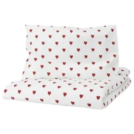 komplet-poscieli-dla-niemowlat-110x125-bialy-czerwone-serca-ikea-barndrom