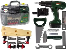 zestaw-majsterkowicza-w-walizce-wkretarka-na-baterie-zielony-lean-toys