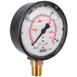 manometr-cisnieniowy-wika-gwint-1-4-315bar-do-pompy-myjki-kranzle-na-myjnie