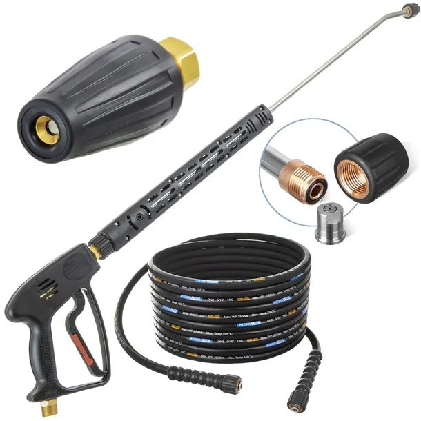 Pistolet lanca turbodysza wąż 15m DN8 250bar do myjki Karcher HD HDS