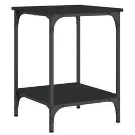 stolik-kawowy-elegancki-z-polkami-czarny-40x40x55cm