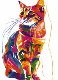 plakat-40x55cm-nasycony-kot